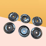 Maxbell 100Pcs Cymbals 1.46" Mountable Black for Adults and Kids Musical Performance