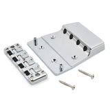 Maxbell Guitars Bridge Stylish Portable Hardtail Equipment Replace Part Bass Bridges