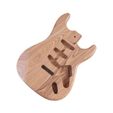 Maxbell Guitar Body Unfinished DIY Electric Guitars for Beginners Luthiers Accessory