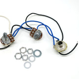 Maxbell Pre-wired Pickup Harness Passive Pickup for Electric String 4-string