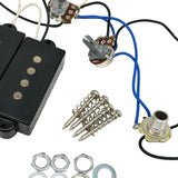 Maxbell Pre-wired Pickup Harness Passive Pickup for Electric String 4-string