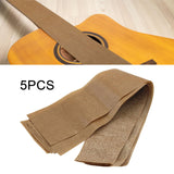 Maxbell 5 Pieces Guitar String Protective Papers Replacement Lightweight Maintenance 840mm