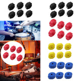 Maxbell 6Pcs Quick Release Cymbal Nuts Professional Replaces Drum Accessories