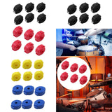 Maxbell 6Pcs Quick Release Cymbal Nuts Professional Replaces Drum Accessories