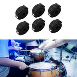 Maxbell 6Pcs Quick Release Cymbal Nuts Professional Replaces Drum Accessories