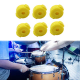 Maxbell 6Pcs Quick Release Cymbal Nuts Professional Replaces Drum Accessories