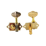 Maxbell 6 Pieces Guitar Pegs 1:20 Volumn Timbre Knobs for Outdoor Indoor Replacement