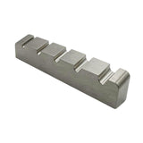 Maxbell Bass Guitar Nut Titanium Alloy Easy to Install Slotted Accessory Guitar Part 43x5.8x10mm