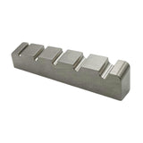 Maxbell Bass Guitar Nut Titanium Alloy Easy to Install Slotted Accessory Guitar Part 43x5.8x10mm