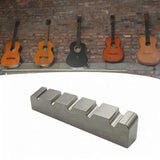 Maxbell Bass Guitar Nut Titanium Alloy Easy to Install Slotted Accessory Guitar Part 43x5.8x10mm