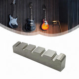 Maxbell Bass Guitar Nut Titanium Alloy Easy to Install Slotted Accessory Guitar Part 43x5.8x10mm