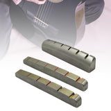 Maxbell Bass Guitar Nut Titanium Alloy Slotted Replacement Part 43x6x9mm