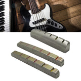 Maxbell Bass Guitar Nut Titanium Alloy Slotted Replacement Part 43x6x9mm