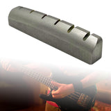 Maxbell Bass Guitar Nut Titanium Alloy Slotted Replacement Part 43x6x9mm