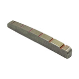 Maxbell Bass Guitar Nut Titanium Alloy Slotted Replacement Part 42x3.5x5.1mm