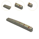Maxbell Bass Guitar Nut Titanium Alloy Slotted Replacement Part 42x3.5x5.1mm