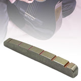 Maxbell Bass Guitar Nut Titanium Alloy Slotted Replacement Part 42x3.5x5.1mm