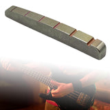 Maxbell Bass Guitar Nut Titanium Alloy Slotted Replacement Part 42x3.5x5.1mm