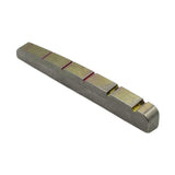 Maxbell Bass Guitar Nut Titanium Alloy Slotted Replacement Part 42.9x3.5x5.1mm