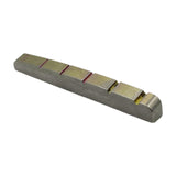Maxbell Bass Guitar Nut Titanium Alloy Slotted Replacement Part 42.9x3.5x5.1mm