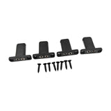 Maxbell 4 String Headless Guitar Locking Nut Bass Guitar Bridge Strings Locks Black