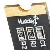 Maxbell Electric Guitar Treble Bleed Compensation for Guitar Bass Musical Instrument Type A