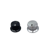 Maxbell Potentiometer Control Knobs with Wrench Volume Knob for Dimmer Bass Speakers Black