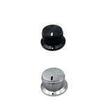 Maxbell Potentiometer Control Knobs with Wrench Volume Knob for Dimmer Bass Speakers Black