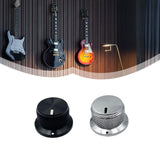 Maxbell Potentiometer Control Knobs with Wrench Volume Knob for Dimmer Bass Speakers Black
