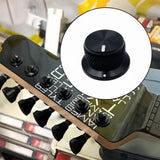 Maxbell Potentiometer Control Knobs with Wrench Volume Knob for Dimmer Bass Speakers Black