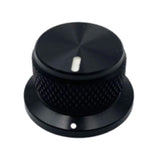 Maxbell Potentiometer Control Knobs with Wrench Volume Knob for Dimmer Bass Speakers Black