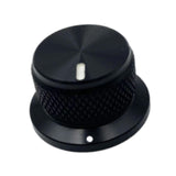 Maxbell Potentiometer Control Knobs with Wrench Volume Knob for Dimmer Bass Speakers Black