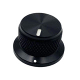 Maxbell Potentiometer Control Knobs with Wrench Volume Knob for Dimmer Bass Speakers Black