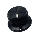Maxbell Potentiometer Control Knobs with Wrench Volume Knob for Dimmer Bass Speakers Black