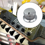 Maxbell Potentiometer Control Knobs with Wrench Volume Knob for Dimmer Bass Speakers Gray