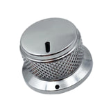 Maxbell Potentiometer Control Knobs with Wrench Volume Knob for Dimmer Bass Speakers Gray