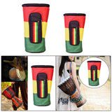 Maxbell African Drum Bag Waterproof Comfortable Dustproof Adjustable Shoulder Straps 10inch