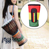 Maxbell African Drum Bag Waterproof Comfortable Dustproof Adjustable Shoulder Straps 12inch