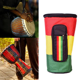 Maxbell African Drum Bag Waterproof Comfortable Dustproof Adjustable Shoulder Straps 12inch
