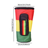 Maxbell African Drum Bag Waterproof Comfortable Dustproof Adjustable Shoulder Straps 12inch