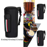 Maxbell Djembe Bag Padded Percussion Instrument Accessory Dustproof Africa Drum Case 8 Inch