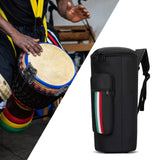 Maxbell Djembe Bag Padded Percussion Instrument Accessory Dustproof Africa Drum Case 10 Inch