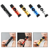 Maxbell Kazoo Instrument Accompaniment Compact Toy Professional Beginner Kids Adults Black