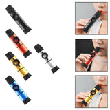 Maxbell Kazoo Instrument Accompaniment Compact Toy Professional Beginner Kids Adults Black