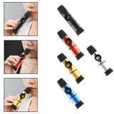 Maxbell Kazoo Instrument Accompaniment Compact Toy Professional Beginner Kids Adults Black