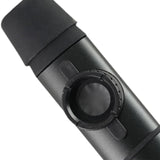 Maxbell Kazoo Instrument Accompaniment Compact Toy Professional Beginner Kids Adults Black