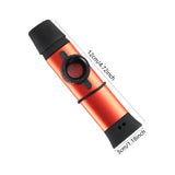 Maxbell Kazoo Instrument Accompaniment Compact Toy Professional Beginner Kids Adults Red