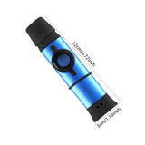 Maxbell Kazoo Instrument Accompaniment Compact Toy Professional Beginner Kids Adults Blue