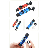 Maxbell Kazoo Instrument Accompaniment Compact Toy Professional Beginner Kids Adults Blue