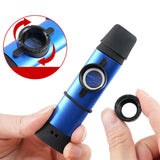 Maxbell Kazoo Instrument Accompaniment Compact Toy Professional Beginner Kids Adults Blue